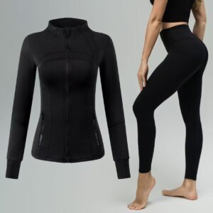 Coat Yoga Pant Set